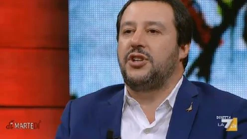 Matteo Salvini da Giovanni Floris: "Ho fonti certe, qualcuno in Europa vuole comprarsi l'Italia"