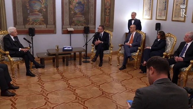 Mattarella riceve una delegazione di Federcasa