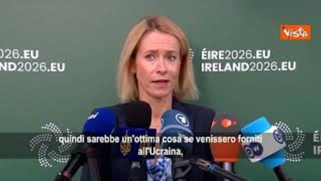 Kallas: All'Ucraina mancano intercettori aerei, Paesi che ne hanno in scadenza li diano a Kiev