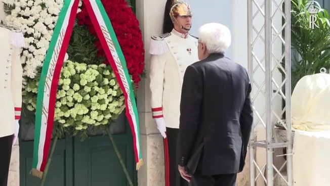 Mattarella partecipa al 10mo anniversario dello scontro ferroviario di Andria