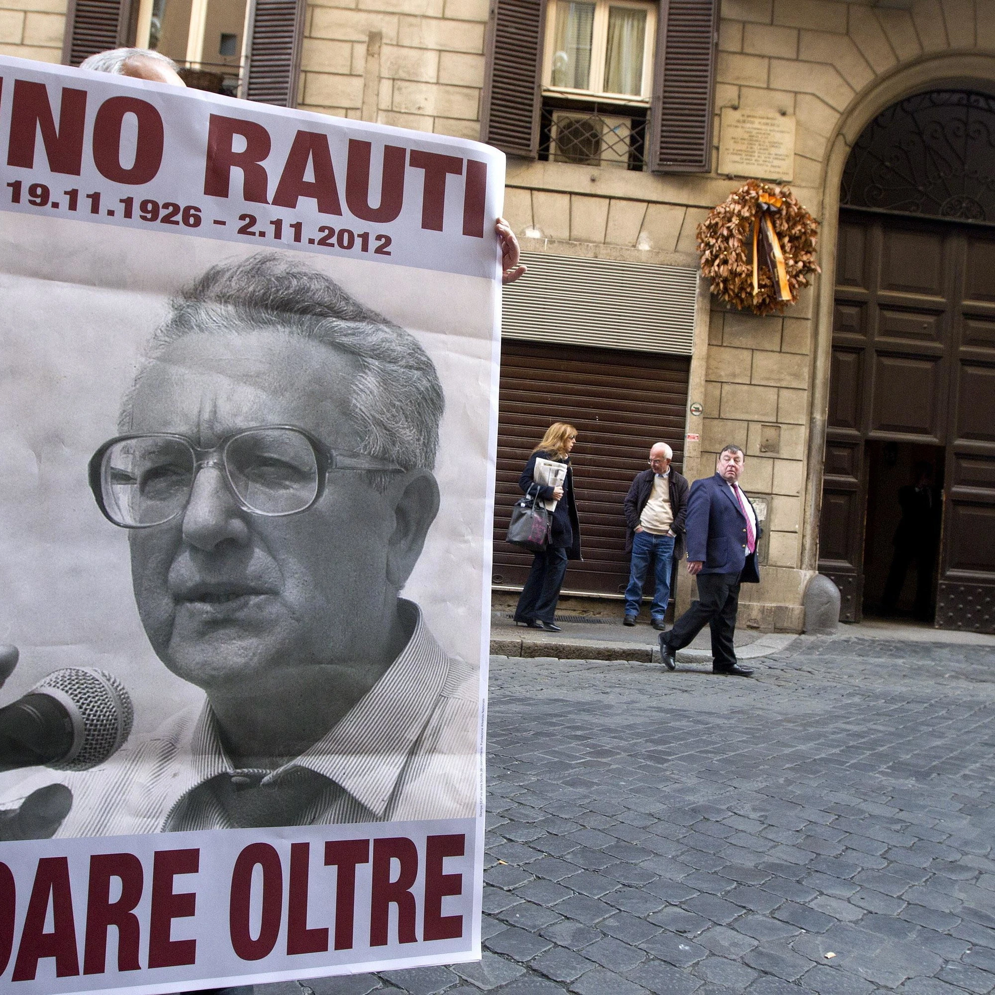 Intuizioni, sfide e sconfitte del leader Pino Rauti