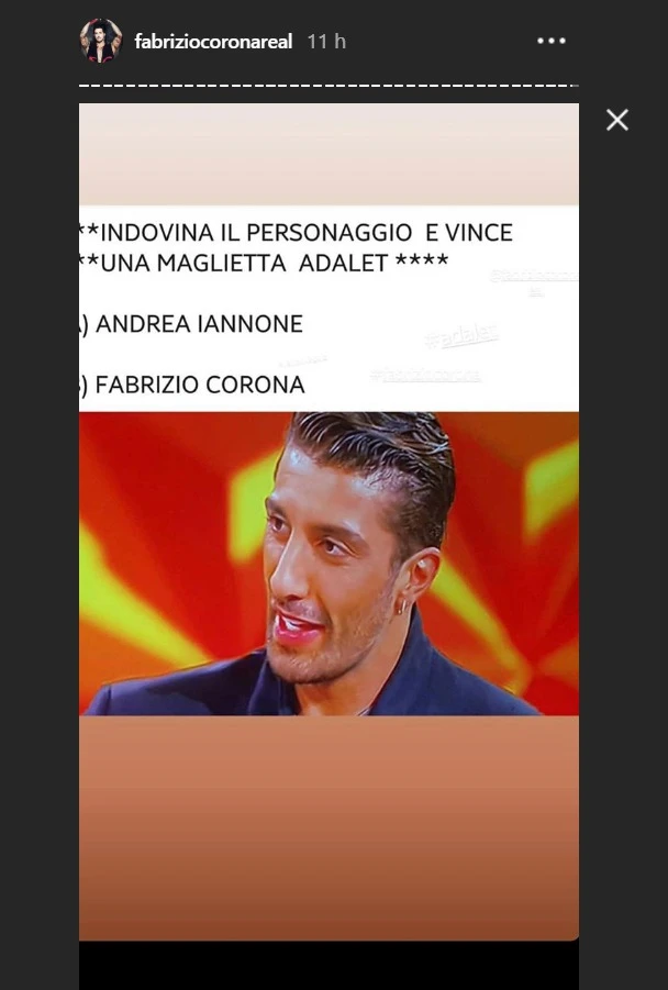 Scherzi a parte, Fabrizio Corona contro Andrea Iannone: "Indovina il personaggio". Come umilia il pilota