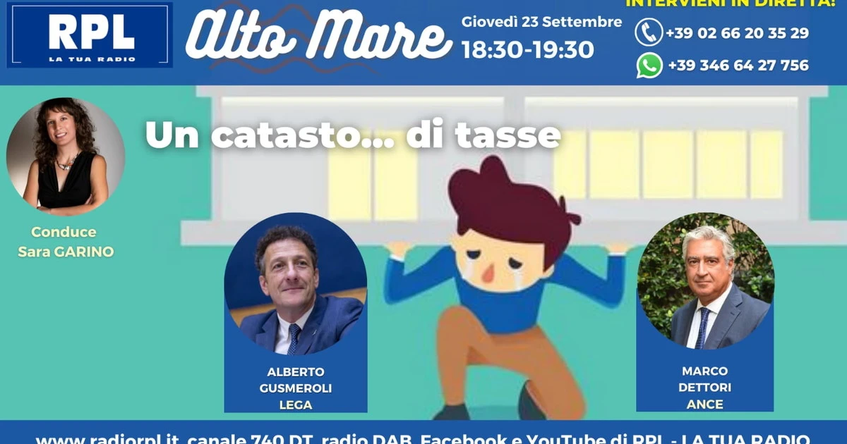 Un catasto… di tasse! I prossimi assalti fiscali al mattone rischiano di demolire il settore: gli interventi di Gusmeroli (Lega) e Dettori (ANCE)