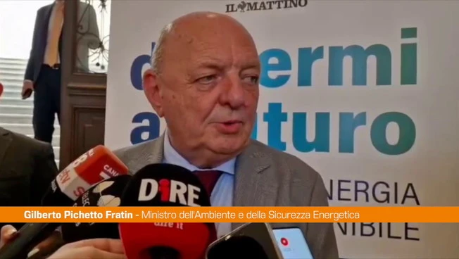 Nucleare, Pichetto "Stupito dal voto negativo di parte dell'opposizione"