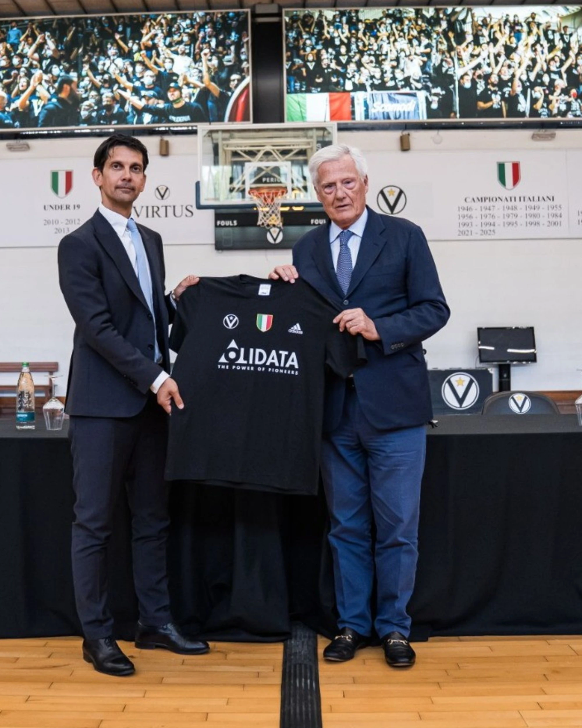Virtus Bologna diventa Virtus Olidata  Virtus Bologna diventa Virtus OLIDATA 
