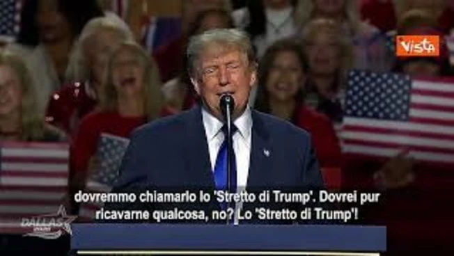 Trump: Sconfiggeremo Iran e rinomineremo Stretto di Hormuz in Stretto di Trump