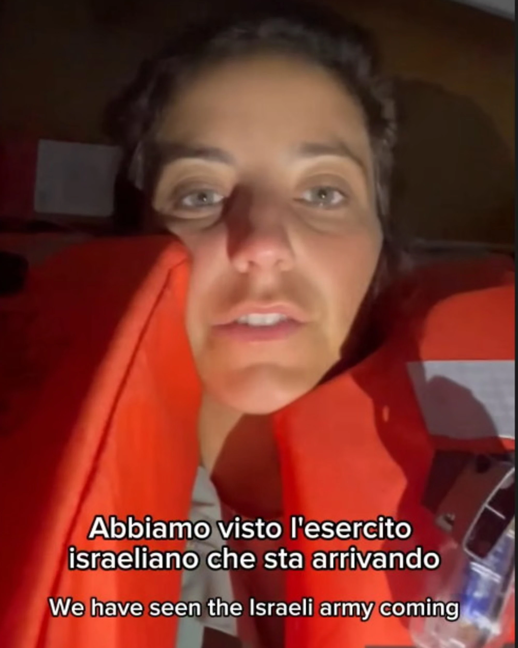 Flotilla, Benedetta Scuderi terrorizzata: "Sta arrivando l'esercito israeliano"