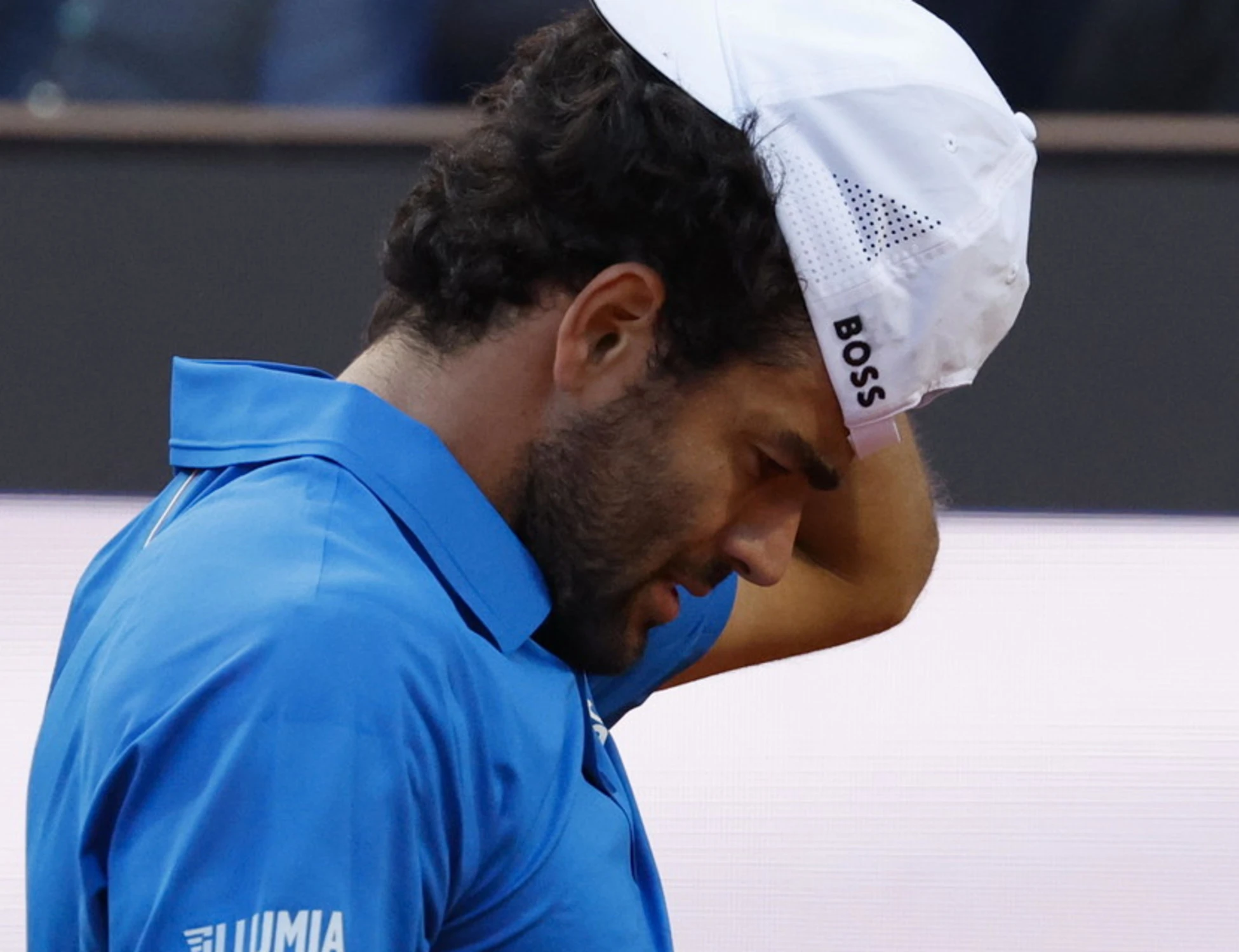 Berrettini, ritiro in lacrime: "Non me lo merito"