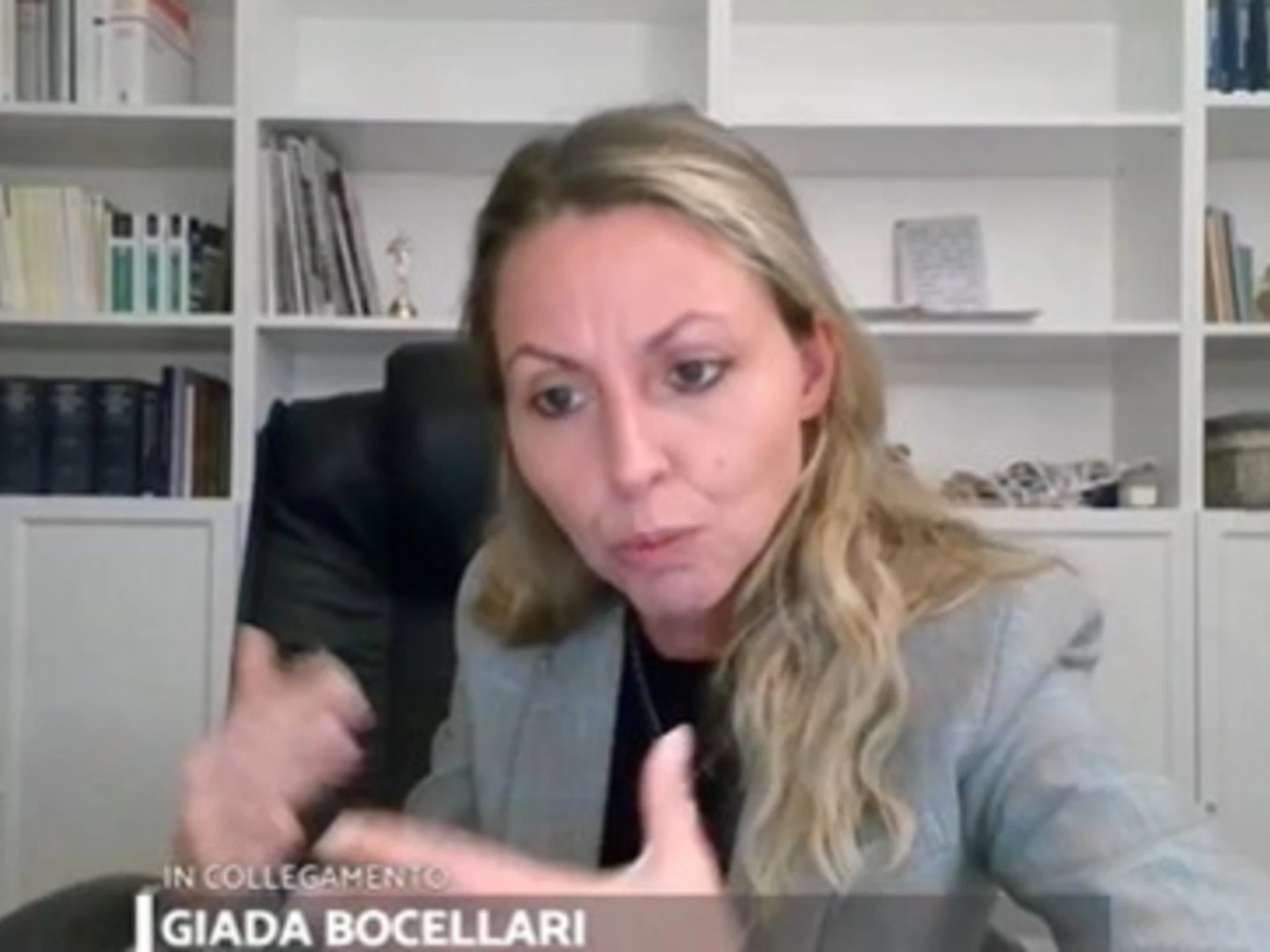 Quarta repubblica, Giada Bocellari perde il controllo: "Perché devo tacere"