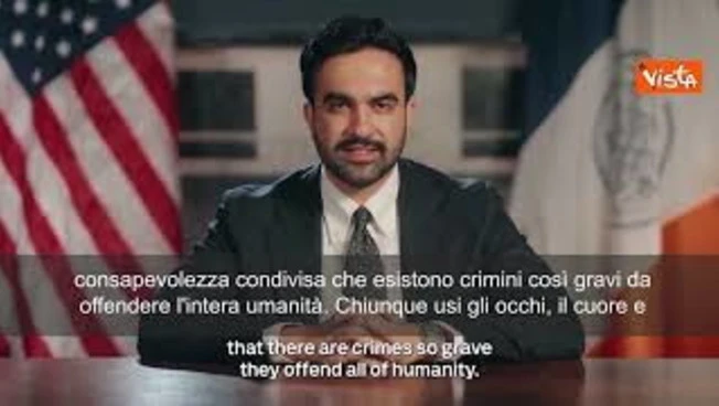 Sindaco NY Mamdani: Netanyahu Ã¨ un criminale di guerra ma non ho autoritÃ  per ordinarne arresto