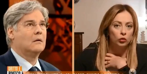 Giorgia Meloni a Dritto e Rovescio: "I sondaggi sull'Emilia Romagna mi rendono ottimista"