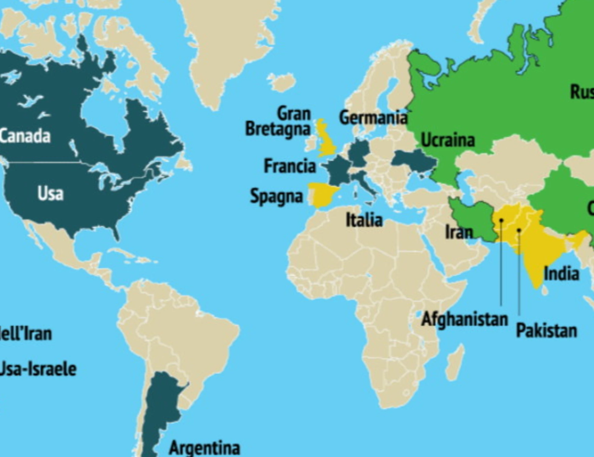 Se Usa e Israele possono contare più sui Paesi del Golfo che sull'Ue