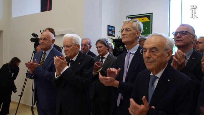 Mattarella alla nuova sede della Corte d'Appello a Roma