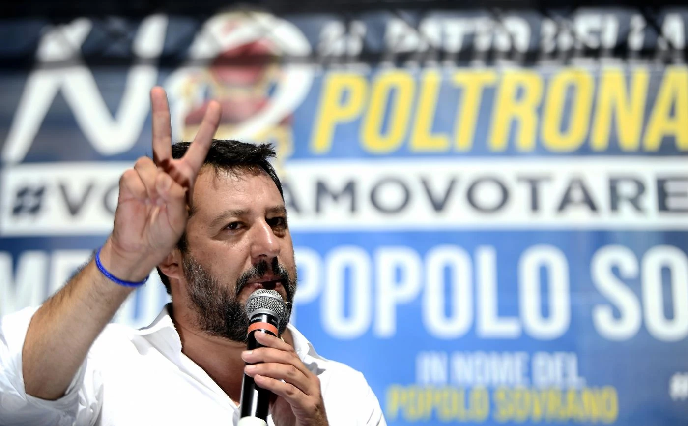 Matteo Salvini, il sondaggio del ribaltone storico: la Lega avanza in Umbria, M5s e Pd alla canna del gas