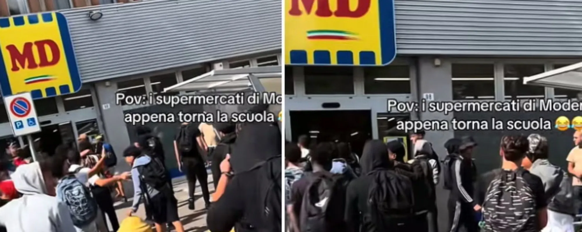 Escono da scuola e saccheggiano un supermercato, poi postano l'assalto sui social Video