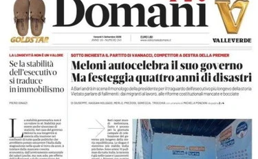 Meloni da record e il Domani rosica: tre pagine di puro fango