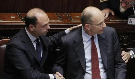 Il piano di Alfanoper fare un Pdl-2e sostenere Letta