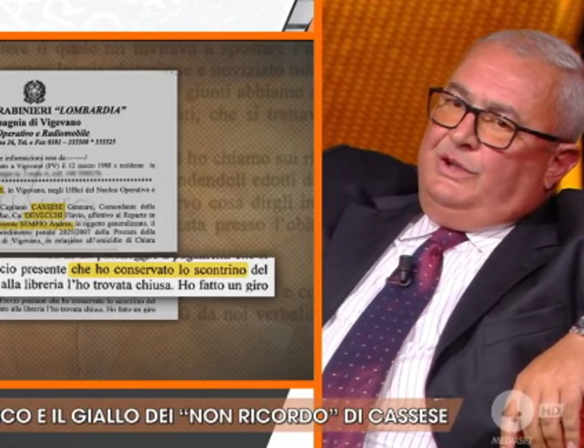 Garlasco, Gennaro Cassese vuota il sacco: "Dove abbiamo interrogato Sempio"
