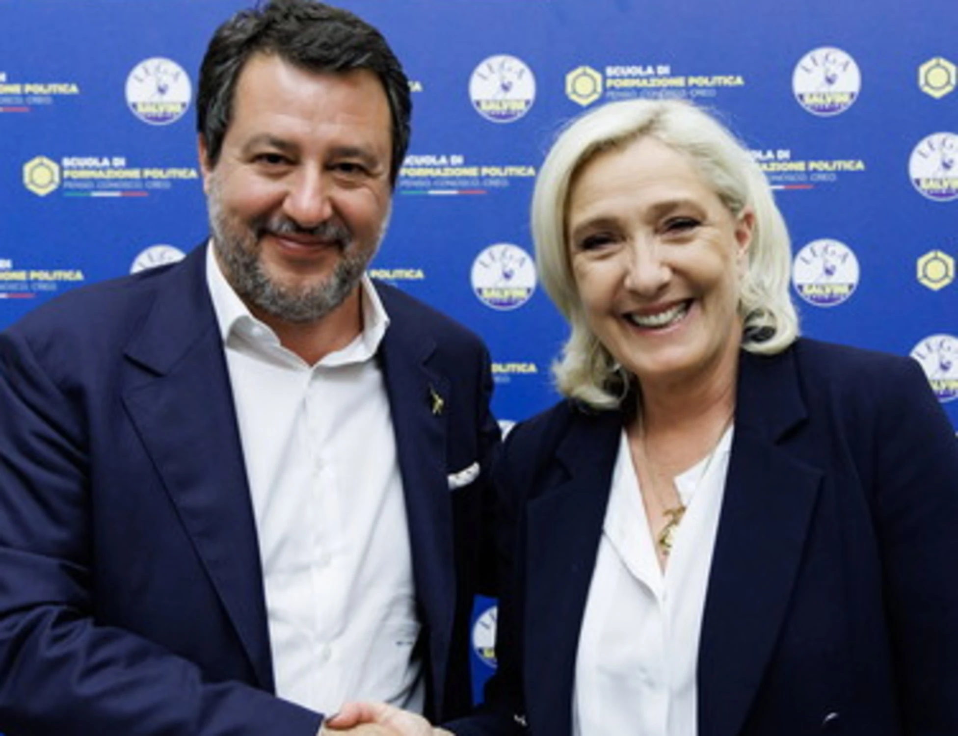 Le Pen: "Salvini coraggioso, Meloni? Risultati importanti"