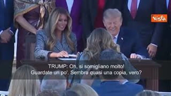Trump scherza con moglie: Non so se tua firma conti qualcosa, Melania sorridendo: Ovviamente no