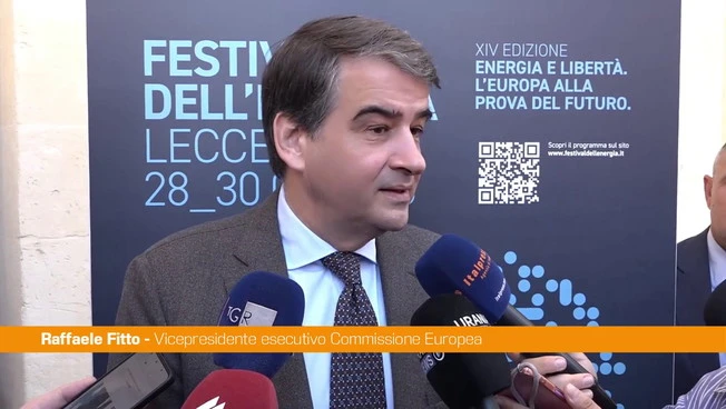 Energia, Fitto "Uso Fondi di coesione volontario, dibattito c'è solo in Italia"