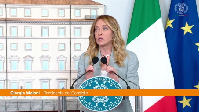 Meloni "L'Europa è chiamata ad agire con coraggio e velocità"