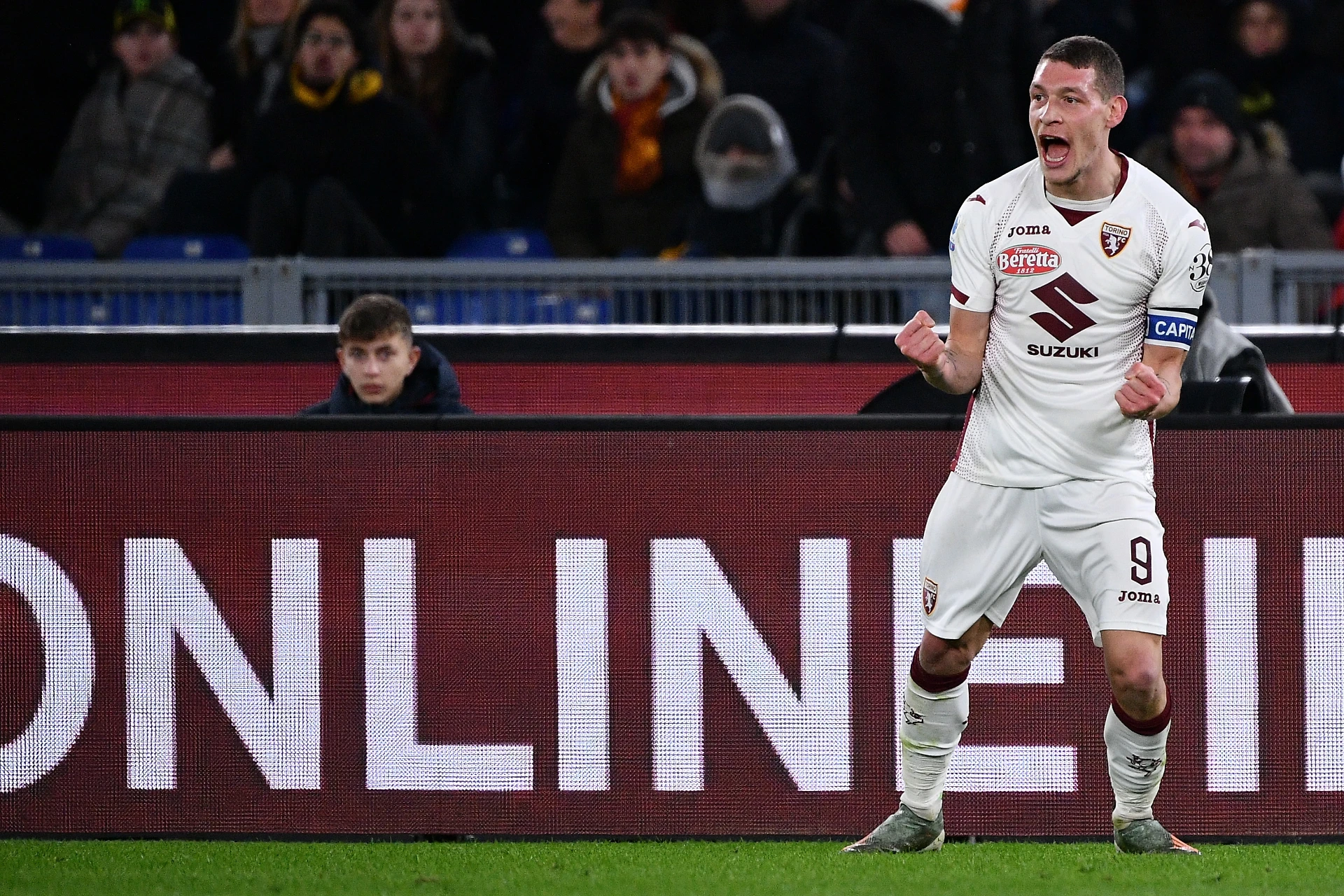 Un doppio Belotti stende la Roma: il Torino espugna l'Olimpico