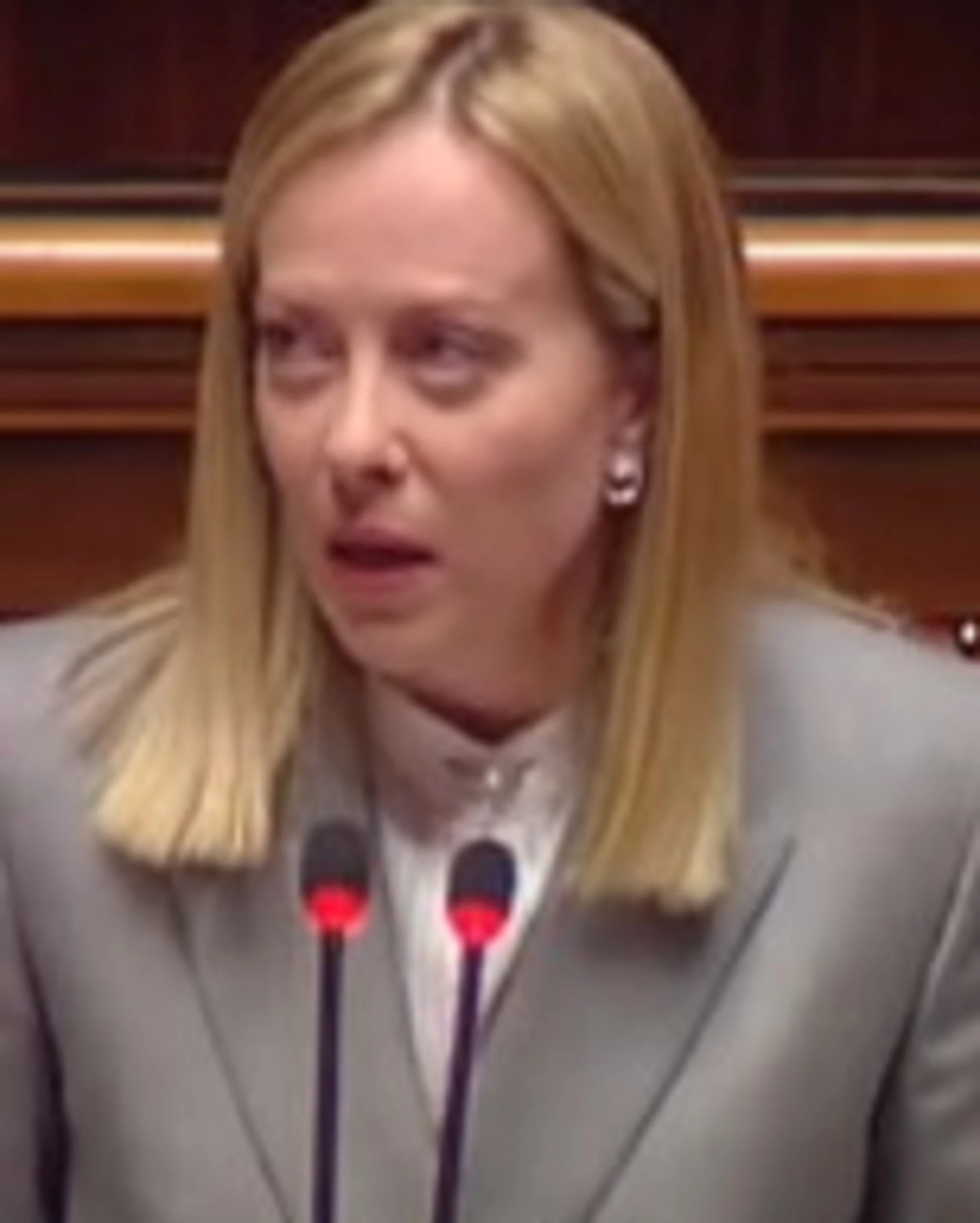Giorgia Meloni in Senato, "non rispondo alle provocazioni, non è tempo di campagna elettorale"