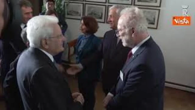 Mattarella al 35esimo anniversario della Commissione Venezia