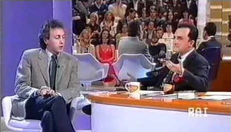 Raidue, Freccero fa fuori Silvio Berlusconi in campagna elettorale con Daniele Luttazzi e Marco Travaglio