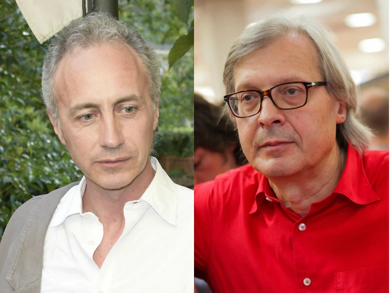 Marco Travaglio chiama Vittorio Sgarbi un candidato "pregiudicato impresentabile"