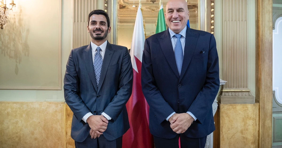 Il ministro Crosetto incontra il ministro degli Interni del Qatar