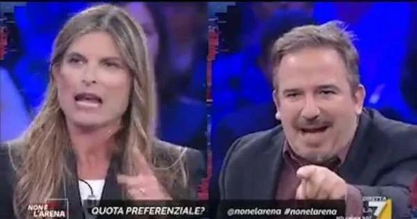 Non è l'arena, scontro brutale tra Laura Ravetto e Luca Telese: volano insulti, interviene Massimo Giletti