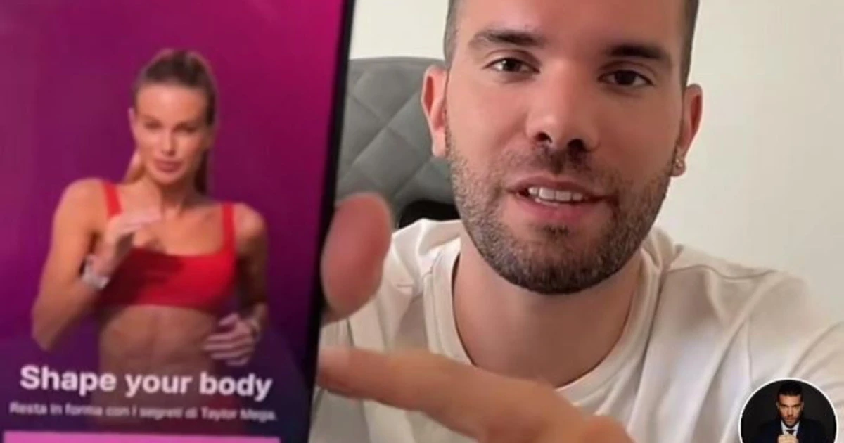  Francesco Riviera lancia Tik Tok parlando di "Mega fitness" con Taylor Mega