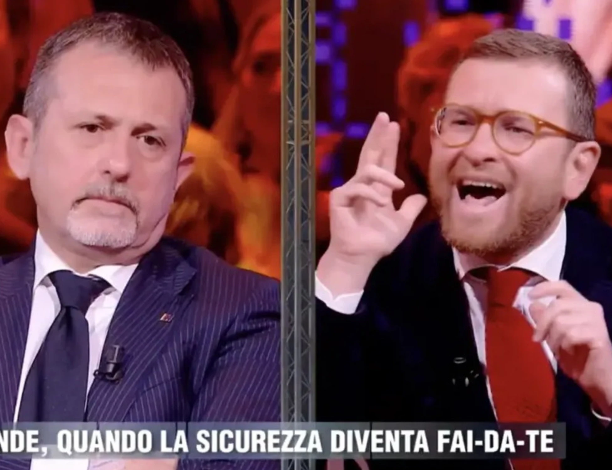 Provenzano urla in tv? Delmastro lo smentisce con 3 parole