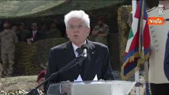 Mattarella ai militari: Repubblica sa di poter contare su di voi, grande riconoscenza