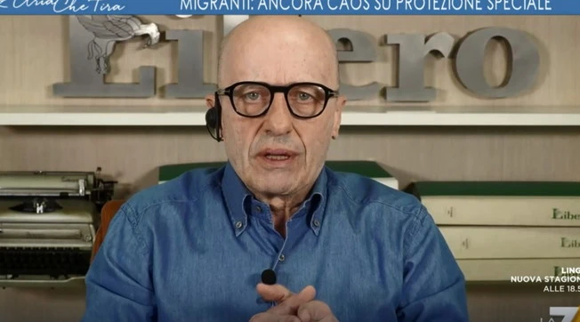 Immigrazioni, Sallusti contro il Pd: "Incapaci! Ditemi cosa avete fatto!"