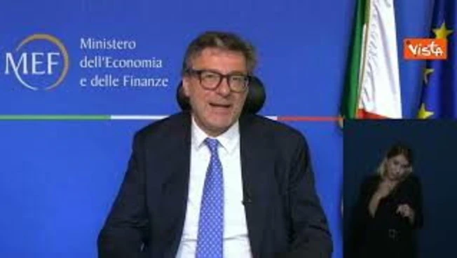 Giorgetti: Raggiunta stabilitÃ , ora bisogna tornare a far correre Pil