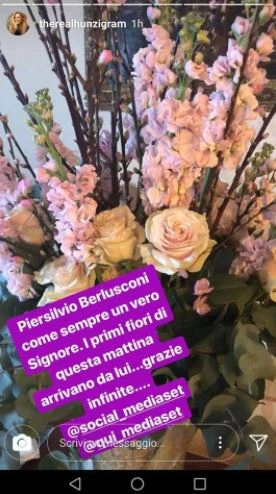 Sanremo 2018, il regalo di Piersilvio Berlusconi a Michelle Hunziker prima della diretta del Festival