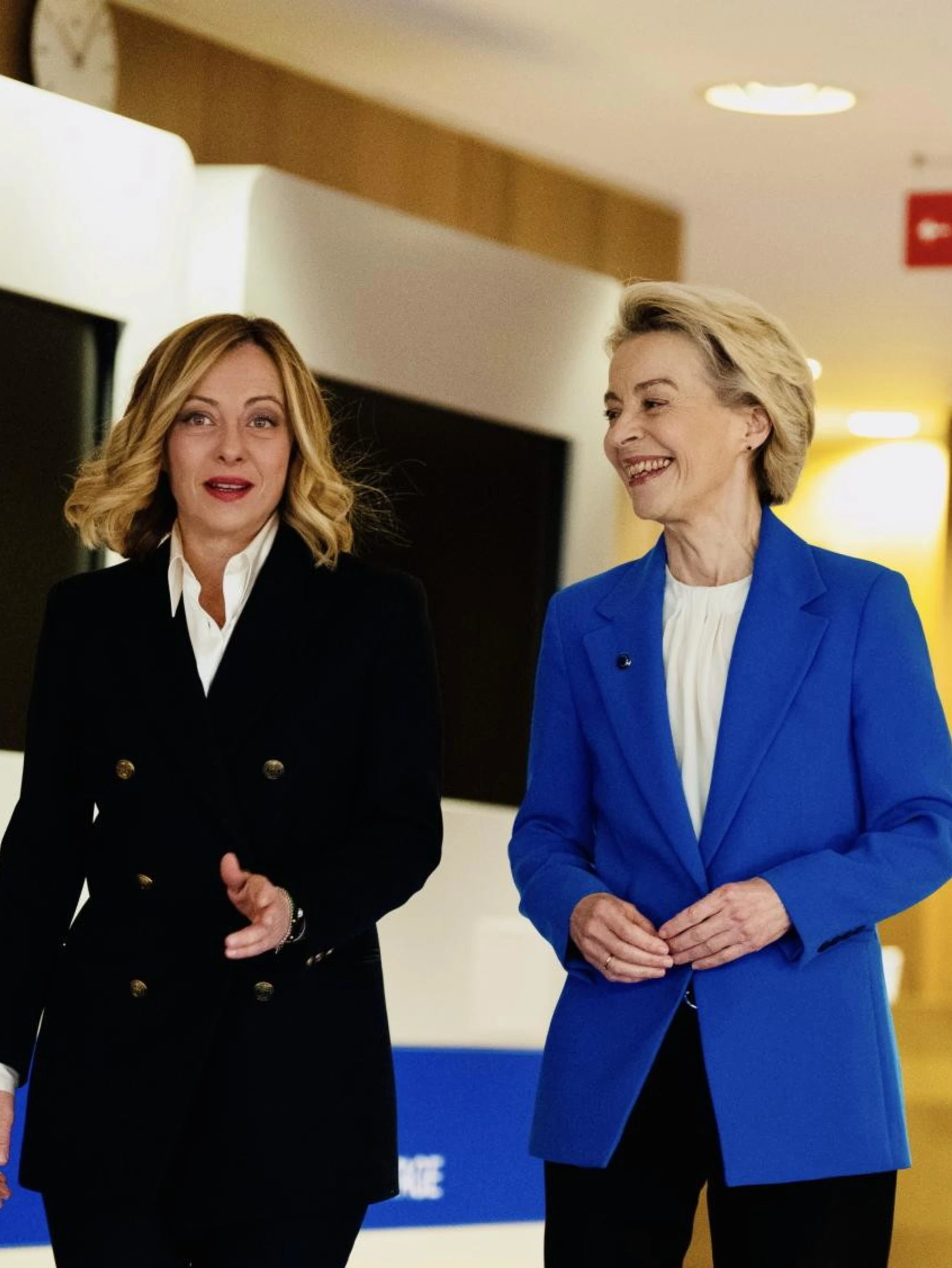 Giorgia Meloni, faccia a faccia con von der Leyen: "Difesa, usare gli investimenti privati"