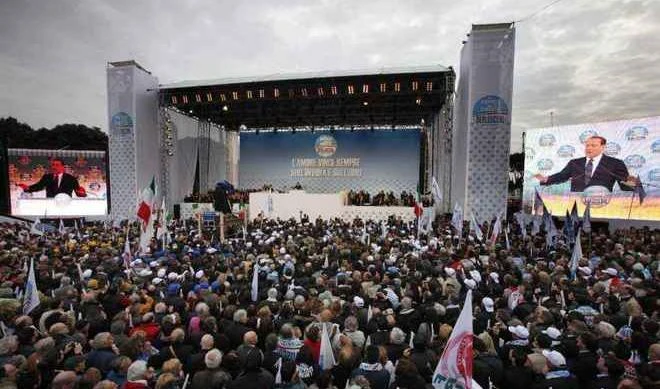 A Roma in piazza il popolo di Silvio: obiettivo 200mila persone