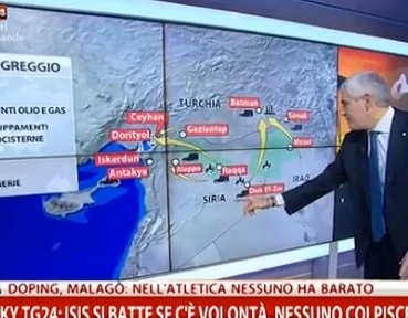 Casini, a SkyTg24 show in diretta: si alza e da lezioni di politica estera / Guarda il video