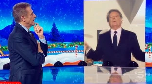 Striscia la Notizia, Greggio ferma tutto: "Enzino la vedo agitato"
