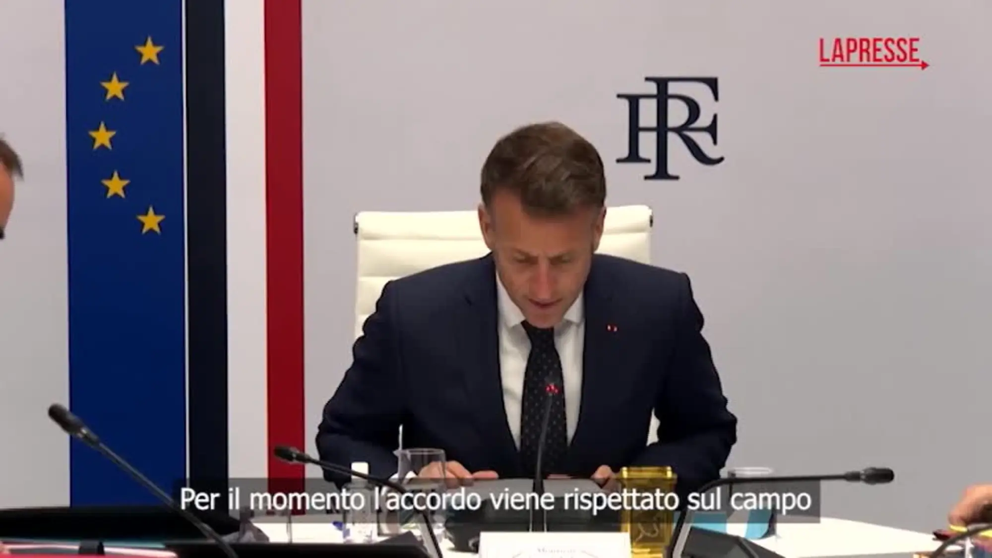 Iran, Macron: "Bene il cessate il fuoco, ma includa anche il Libano"