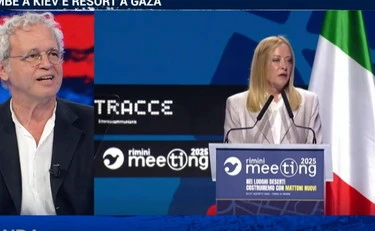 In Onda, Mentana e l'ovazione a Meloni: "Segnale molto forte"