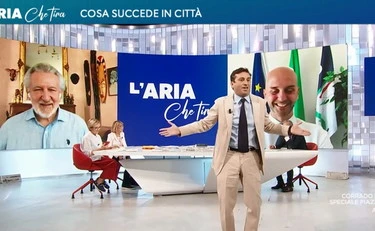 L'aria che tira, Odifreddi surreale: "No alla pubblicità in tv". Parenzo lo spiana