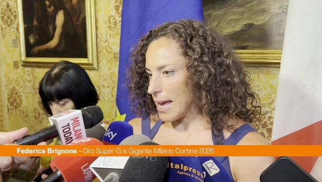 Brignone "Ambrogino d'oro? Orgoglio rappresentare l'Italia ai Giochi"