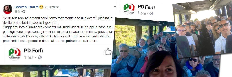 Cosimo Ettorre, il portavoce M5s insulta i giovani Pd: "Diabetici, dementi, malati di Alzheimer"
