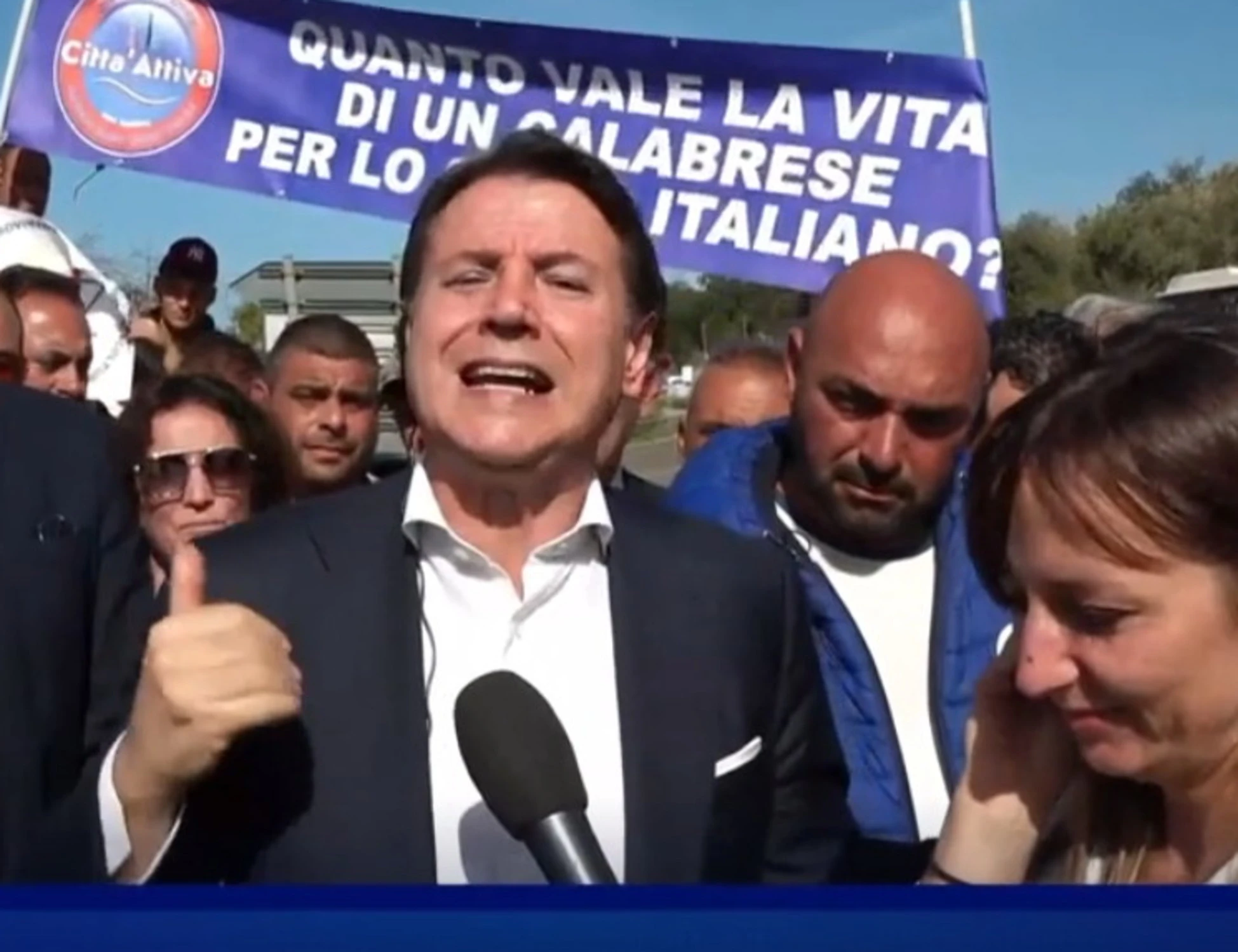L'Aria Che Tira, Parenzo chiede e Conte dà i numeri: "A me non frega questo, mi sono stancato"