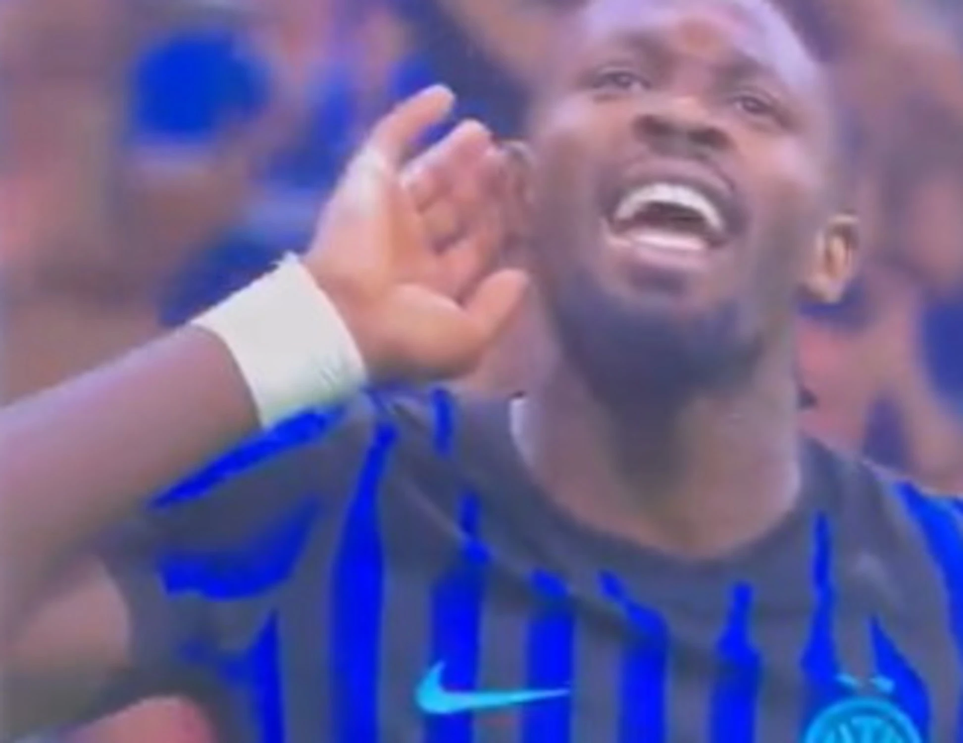 Inter-Torino, Thuram segna e sbotta: "Visto?", chi c'era in tribuna